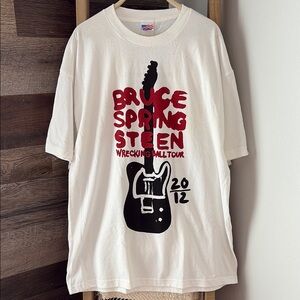 2012 Bruce Springsteen Wrecking Ball Tour Tee